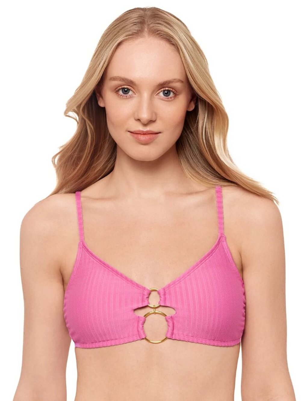 NWT Salt + Cove O-Ring Bikini Top-XS
